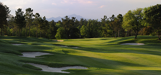 Golf holiday review of PGA Catalunya, Stadium Course 12th Green, Costa Blanca, Spain